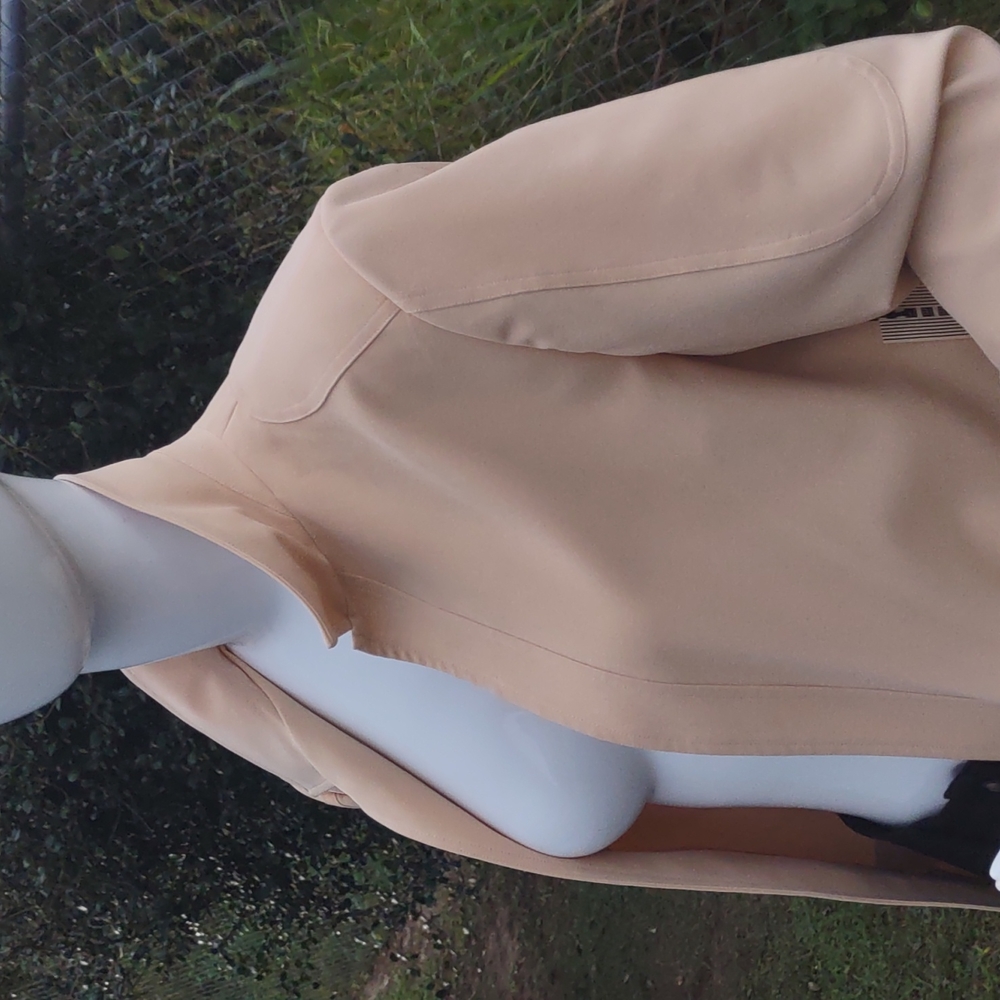 BLUE ICE LADIES LUXURY CUSTOM SUIT BLAZER (TICKET POCKETS)